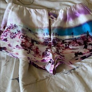 100% silk Prada shorts !!